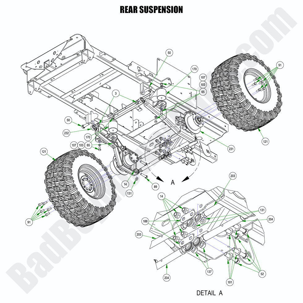 2022 Renegade - Diesel Rear Suspension